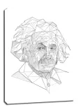 geometryczny-albert-einstein-obraz-na-plotnie-20x30-cm