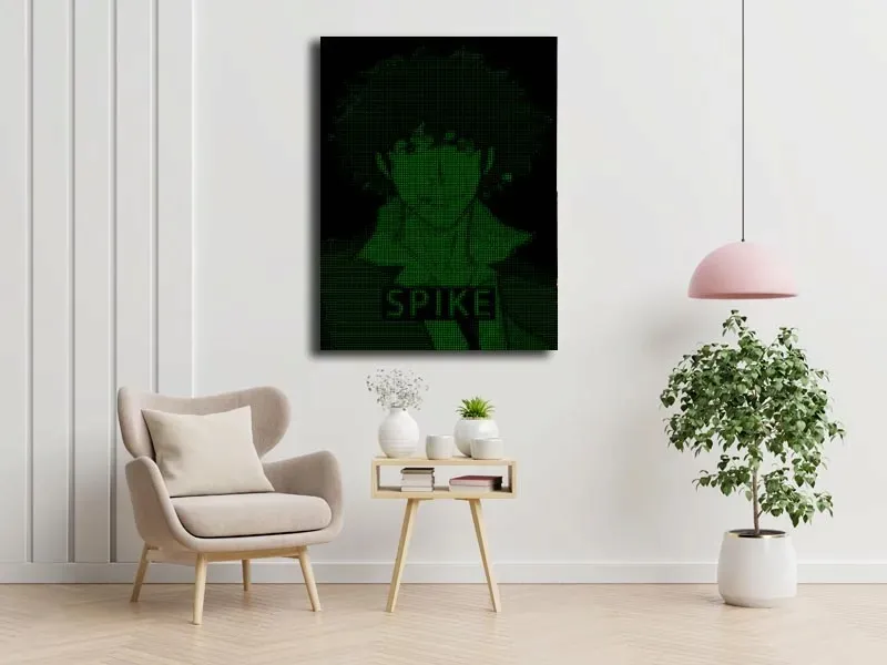 h4ck3d-spike-cowboy-bebop-obraz-na-plotnie-30x40-cm