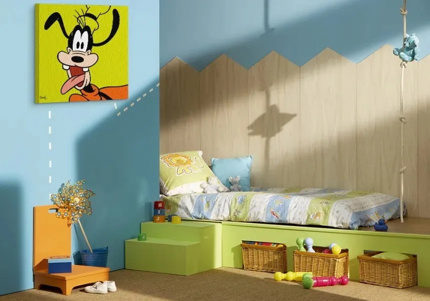 goofy-lime-obraz-na-plotnie-85x85-cm-stan-nowy