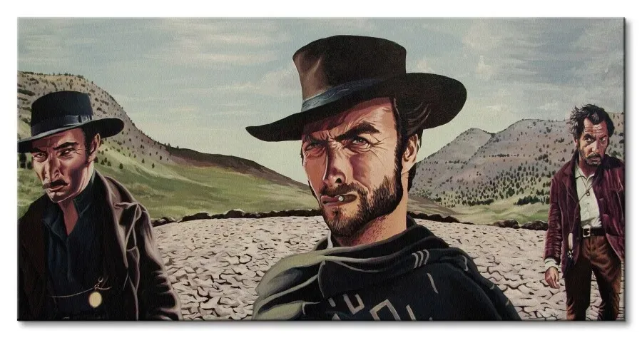 gunslingers-obraz-na-plotnie-100x50-cm