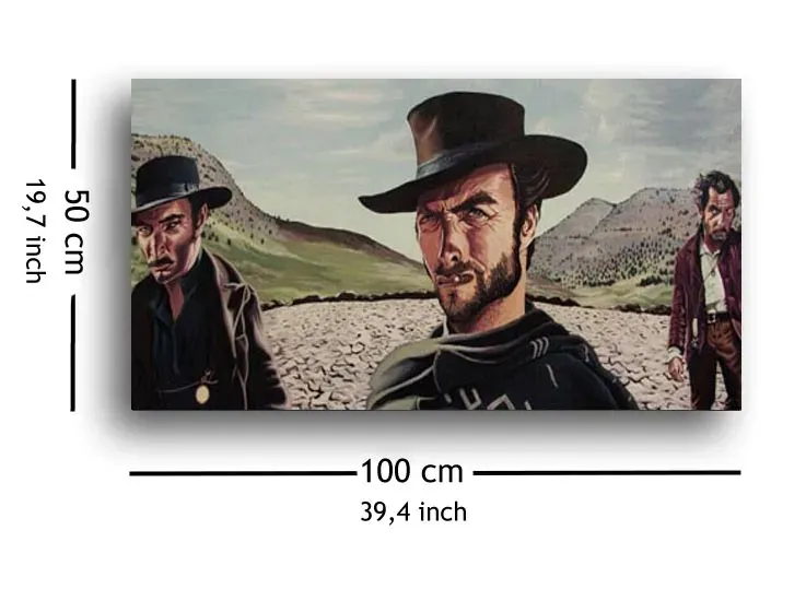 gunslingers-obraz-na-plotnie-100x50-cm-stan-nowy