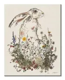 hiding-hare-obraz-na-plotnie-40x50-cm-stan-nowy