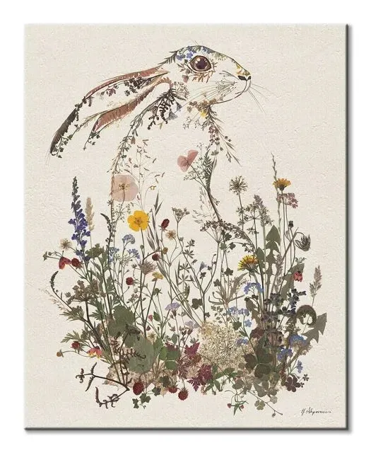 hiding-hare-obraz-na-plotnie-40x50-cm