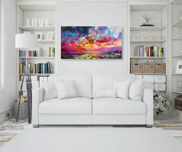 highland-particles-obraz-na-plotnie-100x50-cm