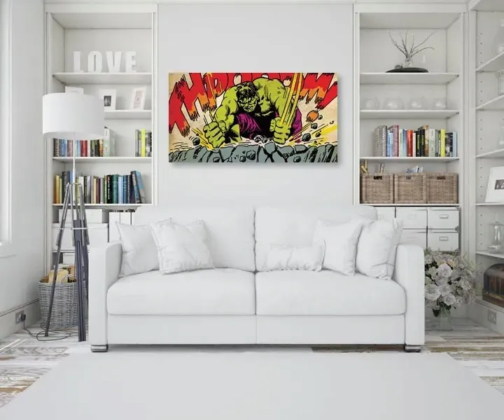 hulk-thpooom-obraz-na-plotnie-100x50-cm-stan-nowy