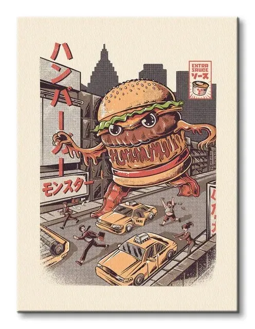 ilustrata-burgerzilla-obraz-na-plotnie-30x40-cm