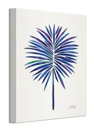 indigo-fan-palm-obraz-na-plotnie-30x40-cm