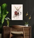 jelen-obraz-na-plotnie-40x50-cm-stan-nowy
