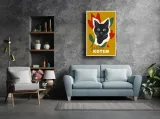 jestes-kotem-obraz-na-plotnie-40x50-cm-stan-nowy