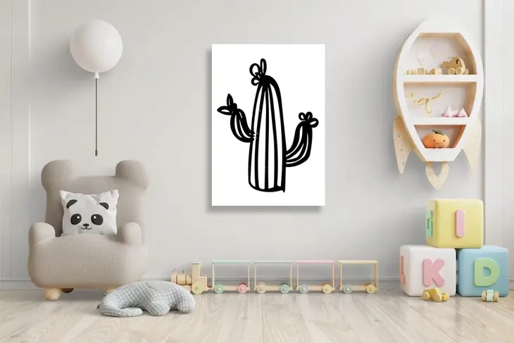 kaktus-obraz-na-plotnie-40x50-cm-stan-nowy