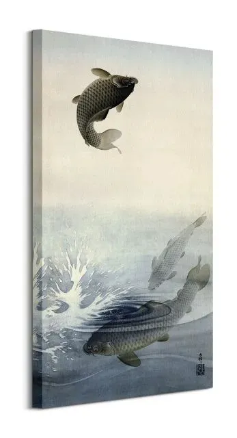 karp-obraz-na-plotnie-30x60-cm-stan-nowy