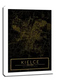 kielce-mapa-zlota-obraz-na-plotnie-20x30-cm