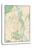 kijow-mapa-kolorowa-obraz-na-plotnie-30x40-cm