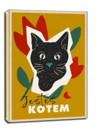 jestes-kotem-obraz-na-plotnie-30x40-cm