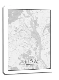 kijow-mapa-czarno-biala-obraz-na-plotnie-40x50-cm