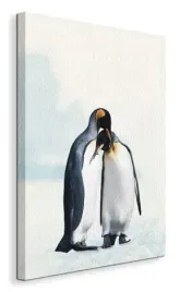 king-penguin-pingwiny-obraz-na-plotnie-40x50-cm