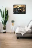 konie-obraz-na-plotnie-40x30-cm-stan-nowy
