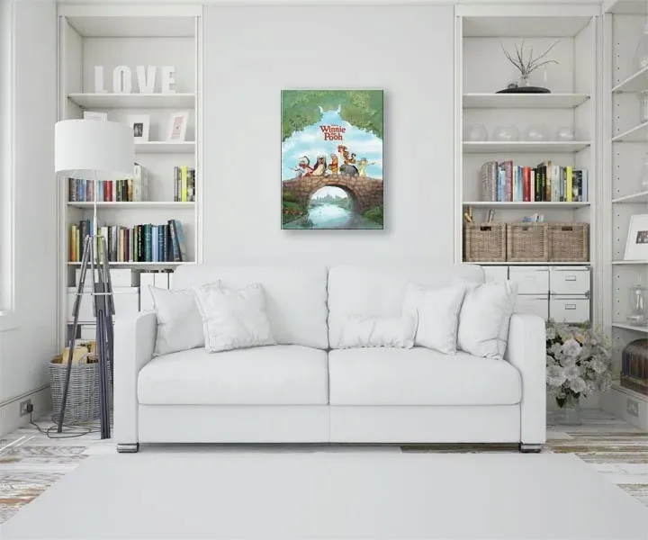 kubus-puchatek-obraz-na-plotnie-30x40-cm-stan-nowy
