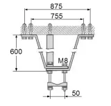 obejma-murowa-omp-50w60-marka-abcvision