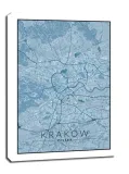 krakow-mapa-niebieska-obraz-na-plotnie-20x30-cm