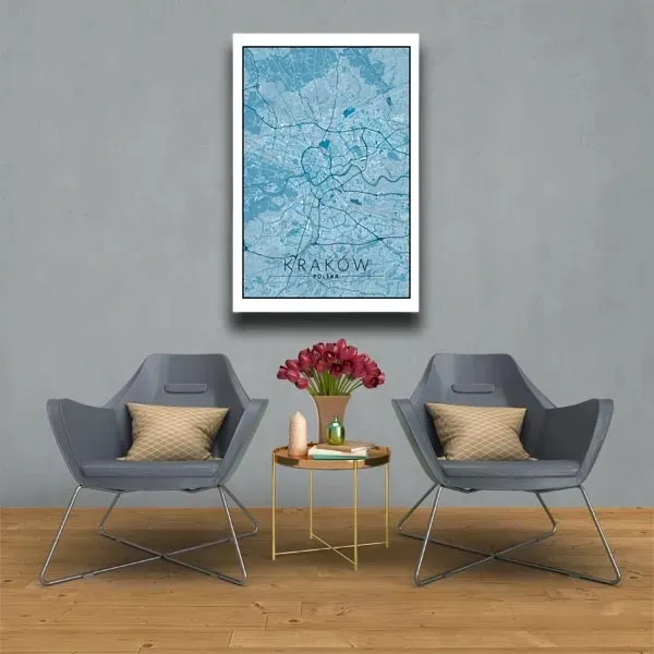 krakow-mapa-niebieska-obraz-na-plotnie-20x30-cm