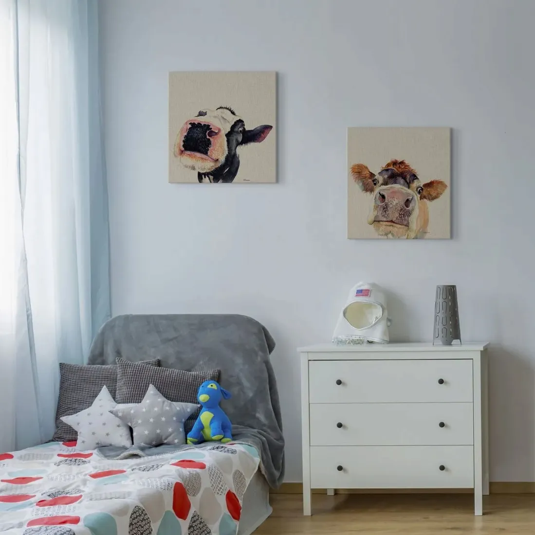 krowka-obraz-na-plotnie-40x40-cm-stan-nowy
