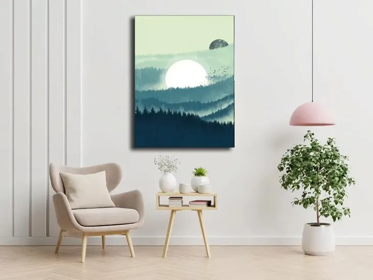 landscape-green-obraz-na-plotnie-40x50-cm-stan-nowy