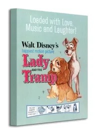 lady-and-the-tramp-love-music-and-laughter-obraz-na-plotnie-30x40-cm