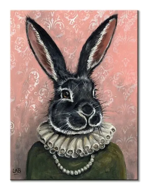 lady-bunnikins-obraz-na-plotnie-30x40-cm-stan-nowy