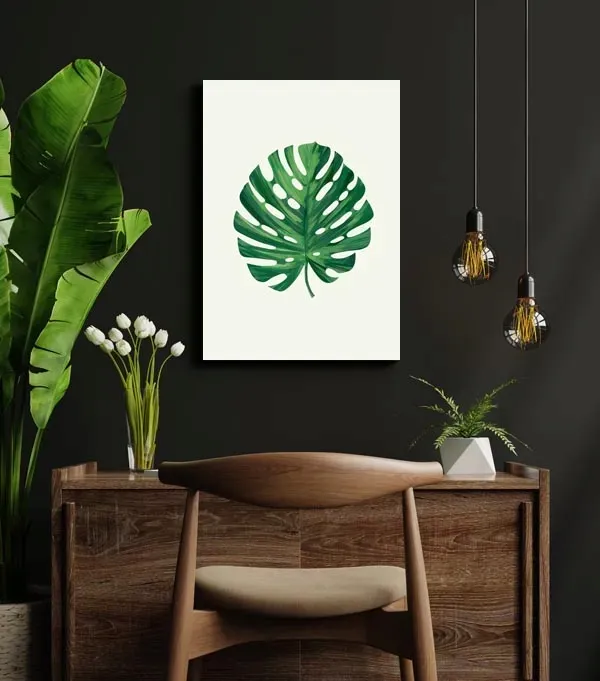 lisc-i-obraz-na-plotnie-40x50-cm