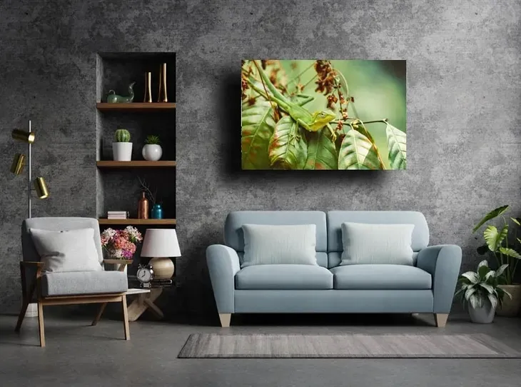 lizzard-obraz-na-plotnie-120x90-cm-stan-nowy