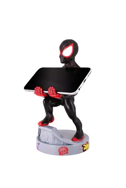 stojak-na-pada-cable-guy-spider-man-miles-morales-marvel-stan-nowy-rodzaj-gadzetu-filmowy-ksiazkowy-komiksowy