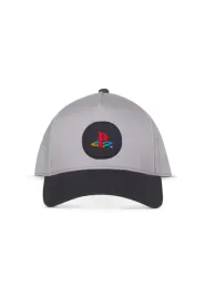 czapka-z-daszkiem-logo-szara-playstation