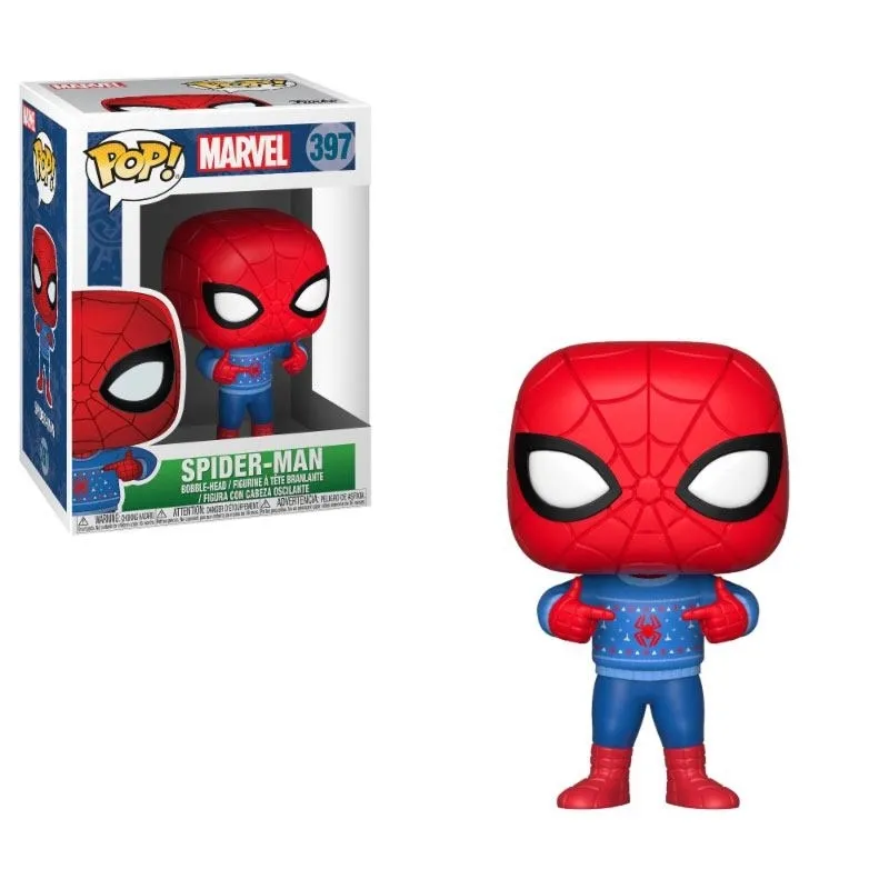 figurka-funko-pop-397-swiateczny-spider-man-marvel