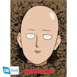 plakat-chibi-glowa-one-punch-man