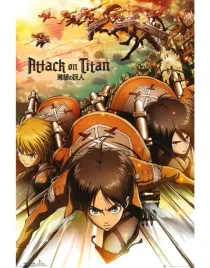 plakat-attack-on-titan-szturm-maxi-915-x-61-cm