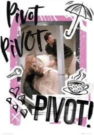 plakat-maxi-pivot-rachel-ross-przyjaciele-friends