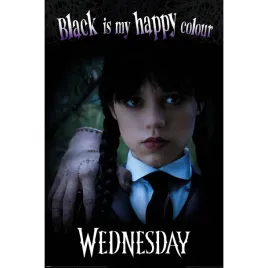 plakat-wednesday-addams-raczka