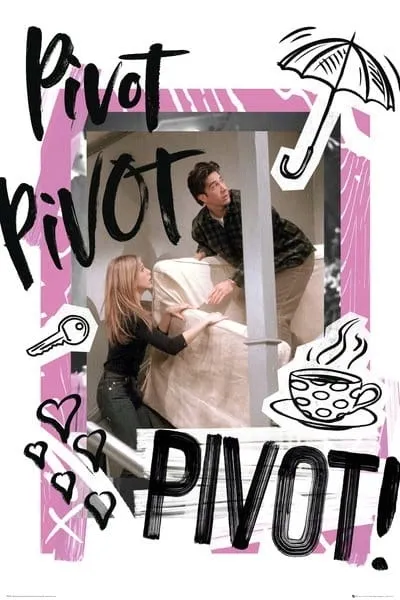 plakat-maxi-pivot-friends-przyjaciele