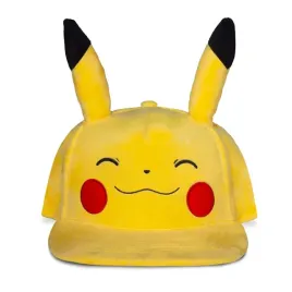 czapka-z-daszkiem-regulowana-pluszowa-pikachu-pokemon-oryginalna