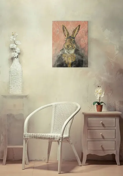 lord-bunnikins-obraz-na-plotnie-30x40-cm-stan-nowy