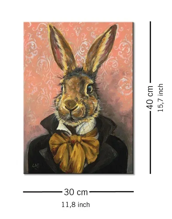 lord-bunnikins-obraz-na-plotnie-30x40-cm-stan-nowy