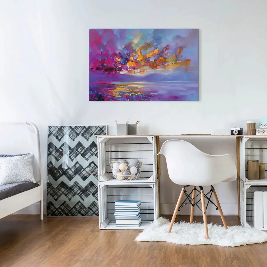 magenta-refraction-obraz-na-plotnie-120x85-cm-stan-nowy