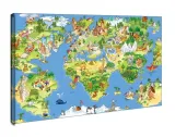 mapa-swiata-dla-dziecka-obraz-na-plotnie-60x40-cm