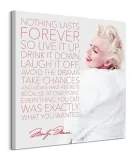 marilyn-monroe-nothing-lasts-forever-obraz-na-plotnie-85x85-cm