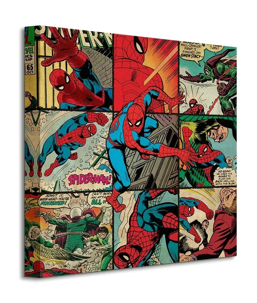marvel-spider-man-squares-obraz-na-plotnie-40x40-cm