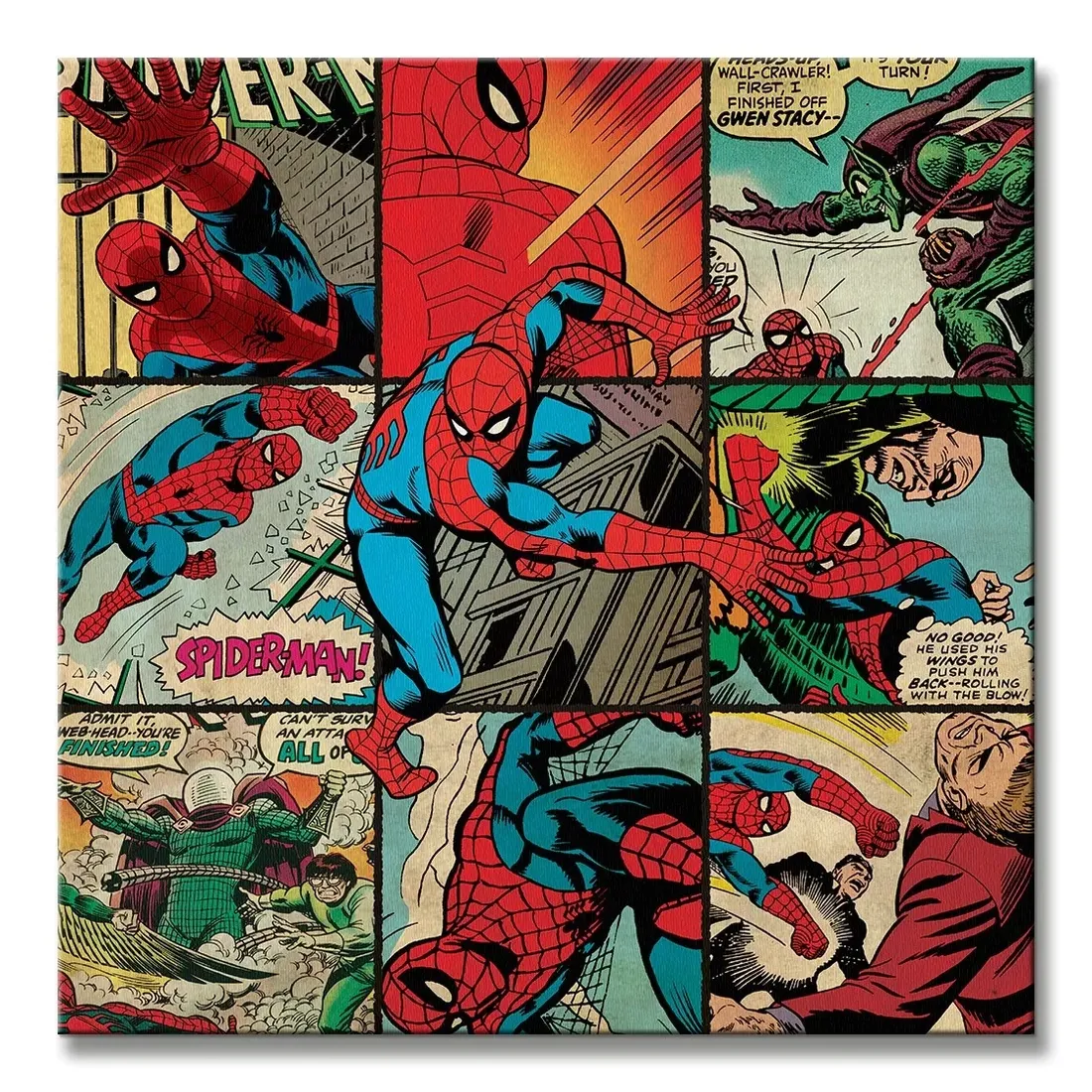 marvel-spider-man-squares-obraz-na-plotnie-40x40-cm