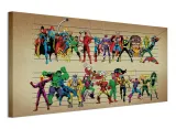 marvel-comics-line-up-obraz-na-plotnie-100x50-cm