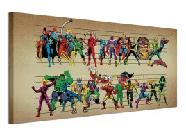 marvel-comics-line-up-obraz-na-plotnie-100x50-cm