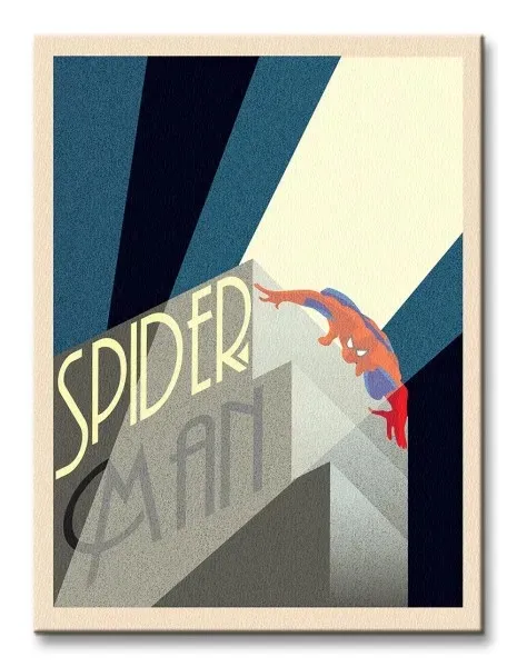 marvel-deco-spider-man-building-obraz-na-plotnie-30x40-cm